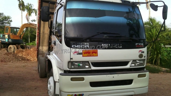 รถบรรทุก 10 ล้อดัมพ์ ISUZU FXZ 320 แรงม้า  ปีจดทะเบียน 2551