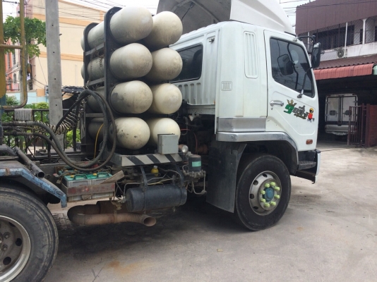 ขายสิบล้อหัวลากแท้MITSUBISHI 527เครื่องฮุนไดก๊าซNgv320แรง