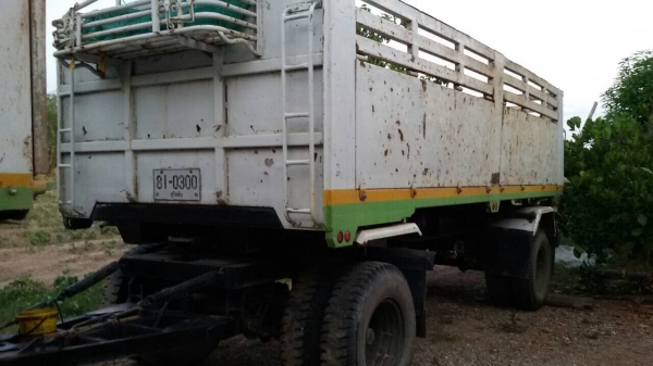 ขายรถพ่วงดั้มISUZU 240นางฟ้าหัวขาวติดก๊าซNgv8ถัง