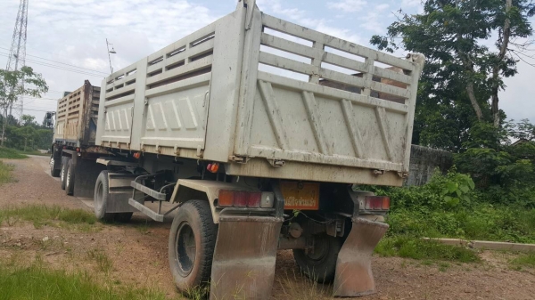 ขายหางพ่วงดัมพ์สามมิตร 2 เพลาปี 2550 ราคา 400000