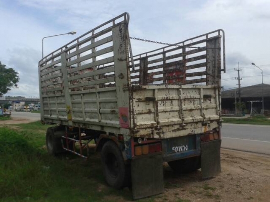 ขายหางพ่วงคอกไม่ดัมพ์ SSC 2 เพลา ราคา 195000