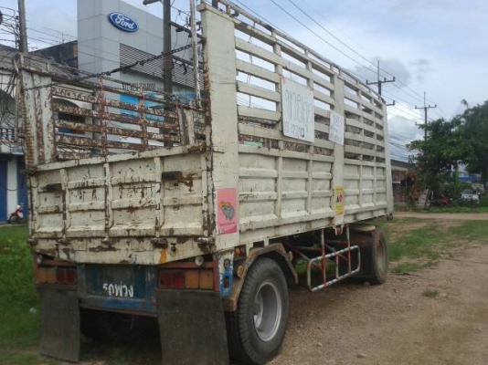 ขายหางพ่วงคอกไม่ดัมพ์ SSC 2 เพลา ราคา 195000