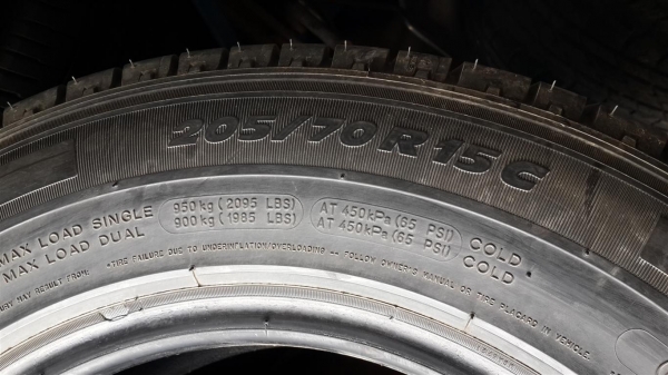 ยางเปอร์เซ็น 205 70 15 มิชลิน ปี 15