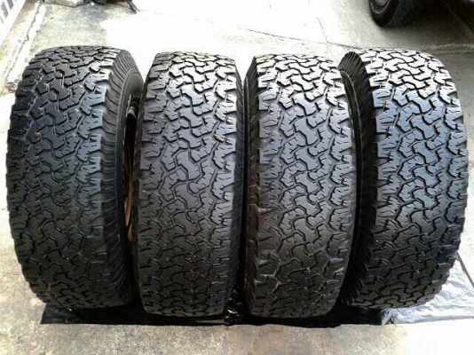 ขายล้อBradleyสีทอง พร้อมBF All265/75/16ปี11