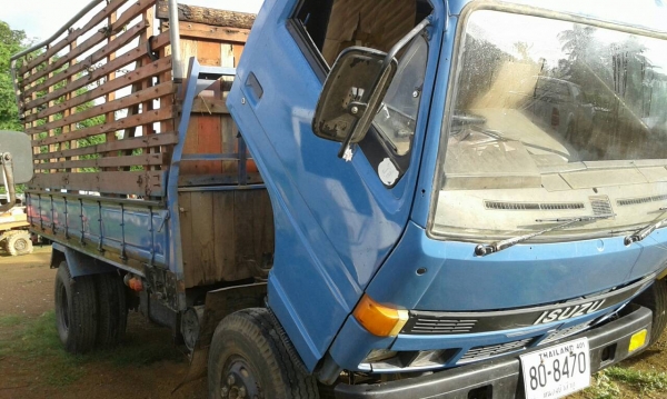 หกล้อ อีซูซุ NPR115 รถห้าง เกียร์สั้น ช่วงล่างใหญ่ Fหน้า_หลัง สภาพดีพร้อมใช้งาน ทะเบียนพร้อมโอน