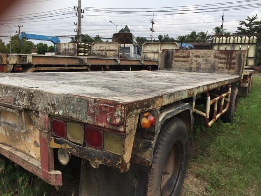 18 ล้อแม่ลูก 230 แรง แม่ลูก HINO KT925 เพลาเดียว สาง NISSAN PE6 ติดก๊าซ NGV