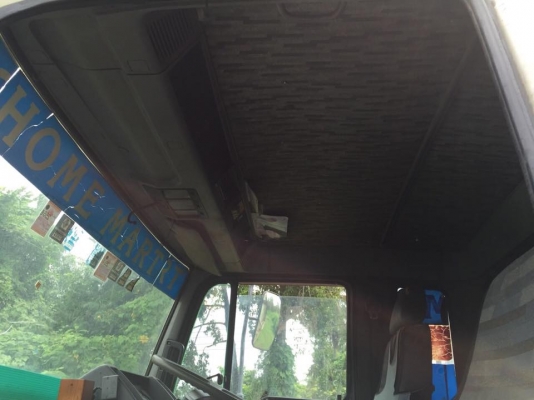 18 ล้อแม่ลูก 230 แรง แม่ลูก HINO KT925 เพลาเดียว สาง NISSAN PE6 ติดก๊าซ NGV