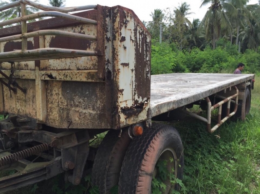 18 ล้อแม่ลูก 230 แรง แม่ลูก HINO KT925 เพลาเดียว สาง NISSAN PE6 ติดก๊าซ NGV