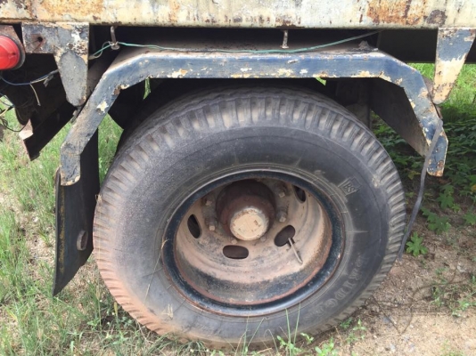 18 ล้อแม่ลูก 230 แรง แม่ลูก HINO KT925 เพลาเดียว สาง NISSAN PE6 ติดก๊าซ NGV