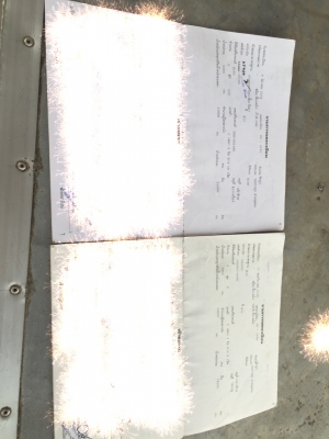 18 ล้อแม่ลูก 230 แรง แม่ลูก HINO KT925 เพลาเดียว สาง NISSAN PE6 ติดก๊าซ NGV