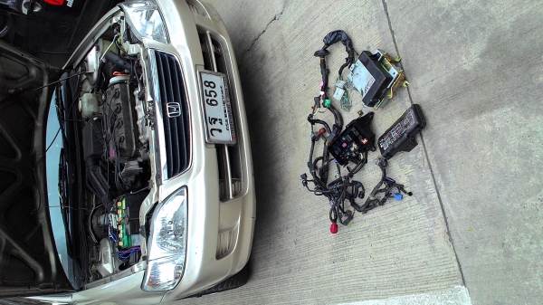 ชุดสายไฟห้องเครื่องพร้อมกล่องECU.กล่องฟิวส์ HONDA CITY ติดต่อ.081-427-3941 ชุดสายไฟห้องเครื่องพร้อมกล่องECU.กล่องฟิวส์ HONDA CITY ติดต่อ.081-427-3941
