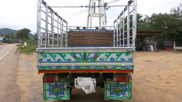 ขายรถบรรทุกหกล้อช่วงสันเครื่องดีมากคัชซีสวยสภาพใช้งานได้ดีส่งฟรีครับ