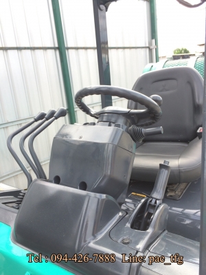 ขายโฟล์คลิฟท์MITSUBISHI(รุ่นล่าสุด) 2.5 ตัน 6 เมตร ฟูลฟรีไซด์ชิพ ฟลูออฟชั่น พร้อมรับประกัน ราคา 390,000 บาท 094-4267888 จะเด็ด