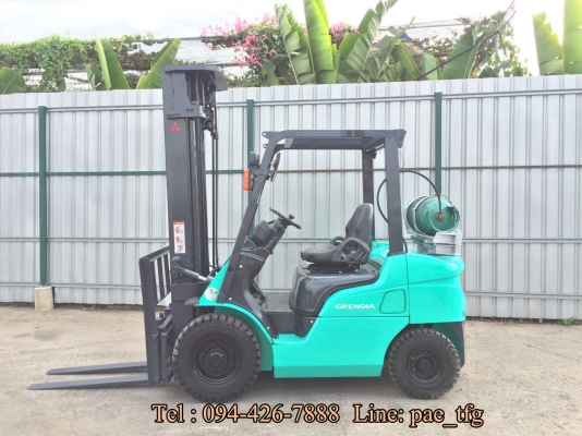 ขายโฟล์คลิฟท์MITSUBISHI(รุ่นล่าสุด) 2.5 ตัน 6 เมตร ฟูลฟรีไซด์ชิพ ฟลูออฟชั่น พร้อมรับประกัน ราคา 390,000 บาท 094-4267888 จะเด็ด