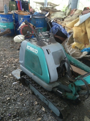 Kobelco แม็กโฮลเล็ก งานการเกษต,ขุดปลูกกล้วย,สวยเต็มพร้อมใช้