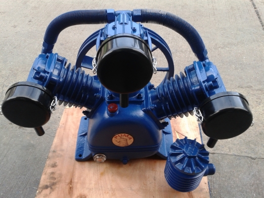 ขายหัวปั๊มลมPUMA 5HP เปลี่ยนชุดอะไหล่ภายในทั้งหมด