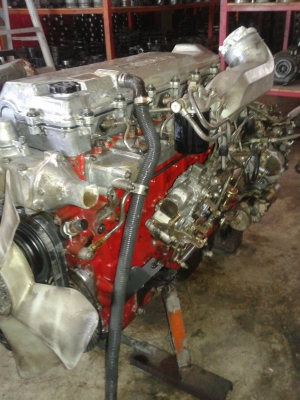 เครื่องยนต์ JO8C-210 แรงม้า สภาพสวย ข้อเหวี่ยง STD ติดดีมาก