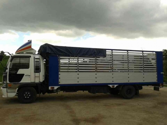 ขาย 6 ล้อ ฮีโน่ ยาว 7 เมตร คอกมิเนียม  to.080-0728169