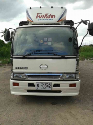 ขาย 6 ล้อ ฮีโน่ ยาว 7 เมตร คอกมิเนียม  to.080-0728169