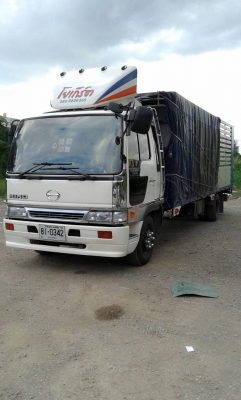 ขาย 6 ล้อ ฮีโน่ ยาว 7 เมตร คอกมิเนียม  to.080-0728169