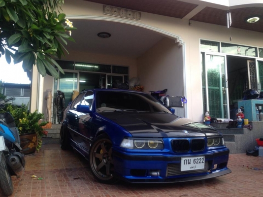 รถบ้านE36นกแก้วสวยหรูหร่าเครื่อง1jโบ ช่วงล่างSkyline แก๊สหัวฉีด รถสวยมีเสน่ห์หาอยู่ไม่ผิดหวังครับ