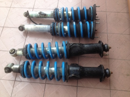โช้คปรับเกลียว BILSTEIN ใส่ ARISTOกับLAXUS GS300สภาพเเห้งๆของเก่าญี่ปุ่น