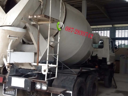 ขายรถโม่ปูน 10 ล้อ 2 เพลา NISSAN 230แรงม้า รุ่น HNR