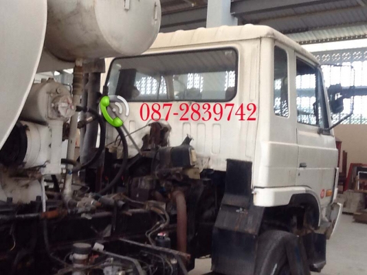 ขายรถโม่ปูน 10 ล้อ 2 เพลา NISSAN 230แรงม้า รุ่น HNR