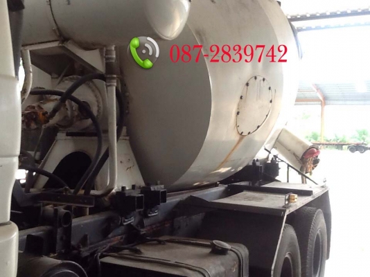 ขายรถโม่ปูน 10 ล้อ 2 เพลา NISSAN 230แรงม้า รุ่น HNR