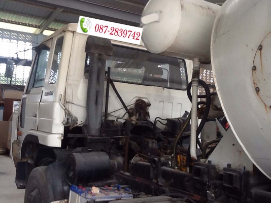 ขายรถโม่ปูน 10 ล้อ 2 เพลา NISSAN 230แรงม้า รุ่น HNR