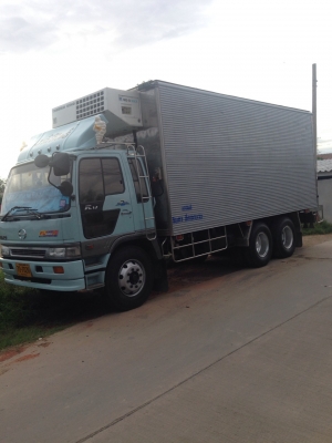 ขาย10ล้อ ตู้ห้องเย็น HINO FL1J 210 HP พร้อมเครื่องทำความเย็น ตู้ยาว 6.30 เมตร