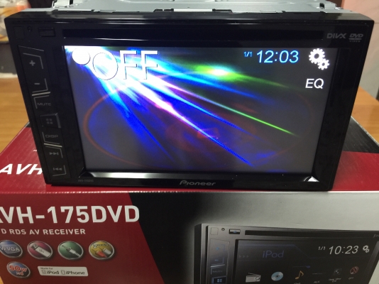 ขายวิทยุ 2 DIN PIONEER AVH-175DVD ปี 2015 ขายวิทยุ 2 DIN PIONEER AVH-175DVD ปี 2015