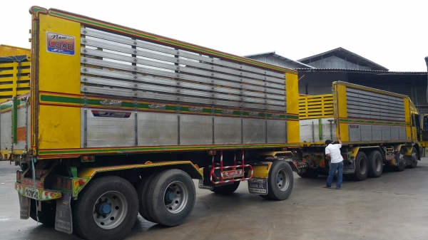 ขายรถพ่วง 24 ล้อ แม่-ลูก กระบะเนียมคอกเกษตรดั้ม อู่.ST HINO PROFIA เครื่อง.K13C-355 คอมมอน์ลเร็ว เกียร์ 7 เกียร์์ เดินหน้า  รถสวยราคาย้อม.1700000 ต่อรอง สนใจรีบจองด่วน