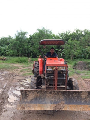 ขายรถไถ KUBOTA L4508 พร้อมดันหน้า โรตารี่ ทะเบียนพร้อมโอน ราคา 225,000 อ.แกลง จ.ระยอง สอบถาม 0818618678 id line=carbonthai id line=0818618678