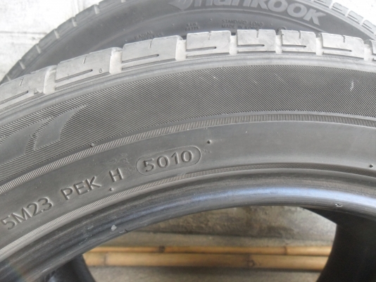 ยาง Hankok 235/50R19ปี5010 สวยๆ 4 เส้น ราคา 3500 บาท