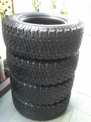 BF All USA. 265/70/16 ปี09 สภาพดี 1ชุด