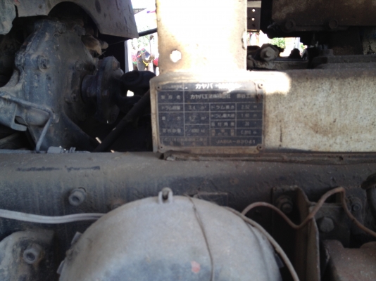 ขายด่วนรถโม่ปูนเก่านอก 2.5 คายาบ้า185แรง เอกสารอินวอยซ์