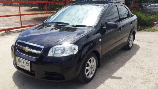 ขาย Chevrolet Aveo ปี 50 สีดำสวยๆ ติดแก็สหัวฉีด lpg ราคา 155,000 บาท +++++++