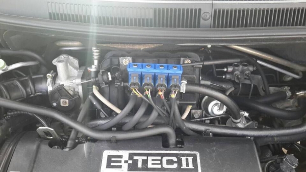 ขาย Chevrolet Aveo ปี 50 สีดำสวยๆ ติดแก็สหัวฉีด lpg ราคา 155,000 บาท +++++++