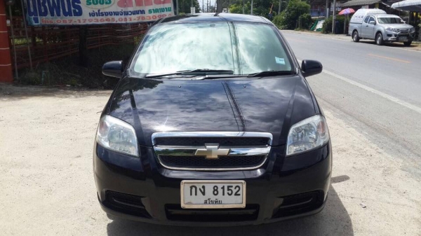 ขาย Chevrolet Aveo ปี 50 สีดำสวยๆ ติดแก็สหัวฉีด lpg ราคา 155,000 บาท +++++++