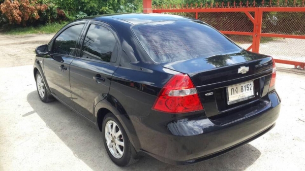 ขาย Chevrolet Aveo ปี 50 สีดำสวยๆ ติดแก็สหัวฉีด lpg ราคา 155,000 บาท +++++++