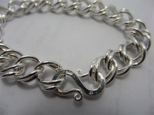 เลสข้อมือเงินแท้925