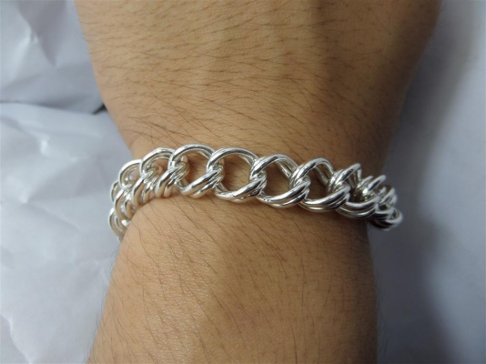 เลสข้อมือเงินแท้925