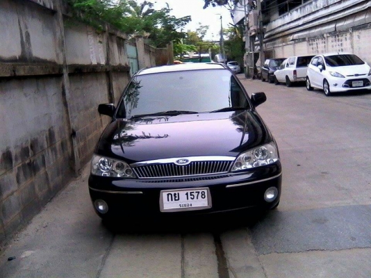 ขายฟอร์ดเทียร่า เครื่อง1.6 เกียร์ออโต้ ติดแก๊สระบบหัวฉีด แอร์เย็น รถพร้อมใช้คับ