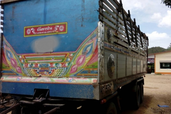 ขาย HINO MEGA 320 พ่วงแม่ลูก กระบะเนียมดั๊ม รถปี 50