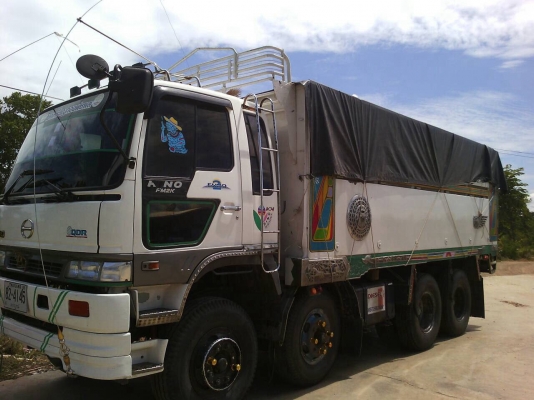 ขายhino QDR285แรงดั้มแม่ลูกสภาพสวยพร้อมใช้