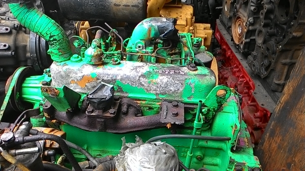 เครื่อง komatsu 4d105-5 เครื่องนอกสวยๆรับประกัน