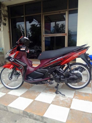 Nouvo Sx สีดำแดง รถแต่งสวยลงล้อ DID แท้ปีเก่า เครื่องเดิมสนิท หล่อเท่ห์มากมาย Nouvo Sx สีดำแดง รถแต่งสวยลงล้อ DID แท้ปีเก่า เครื่องเดิมสนิท หล่อเท่ห์มากมาย