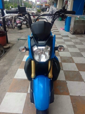 Honda Zoomer X ปี 2557 สีน้ำเงิน ดำ สวยสุดคุ้ม เท่ห์สภาพนางฟ้ามากๆ Honda Zoomer X ปี 2557 สีน้ำเงิน ดำ สวยสุดคุ้ม เท่ห์สภาพนางฟ้ามากๆ