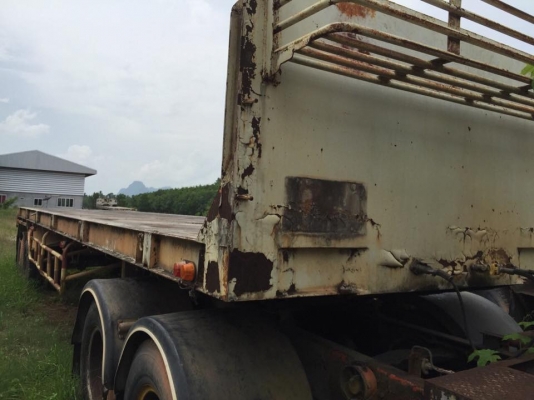 (18ล้อ)..10ล้อหัวลาก 250 แรง 2 เพลาและหางพื้นเรียบยาว 12 ม 2 คาน รถสวยสภาพดีมาก เดิมๆสวย รถห้างแท้